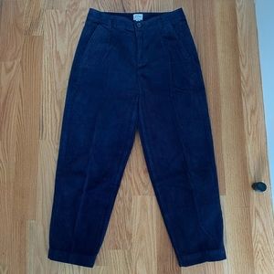 J. Crew | High waisted corduroy trousers